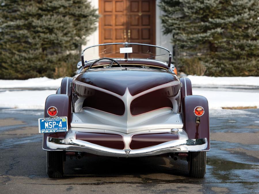  Auburn V12 1250 Salon Dual Ratio Boattail Speedster 1934 года  (фото 24 из 27)